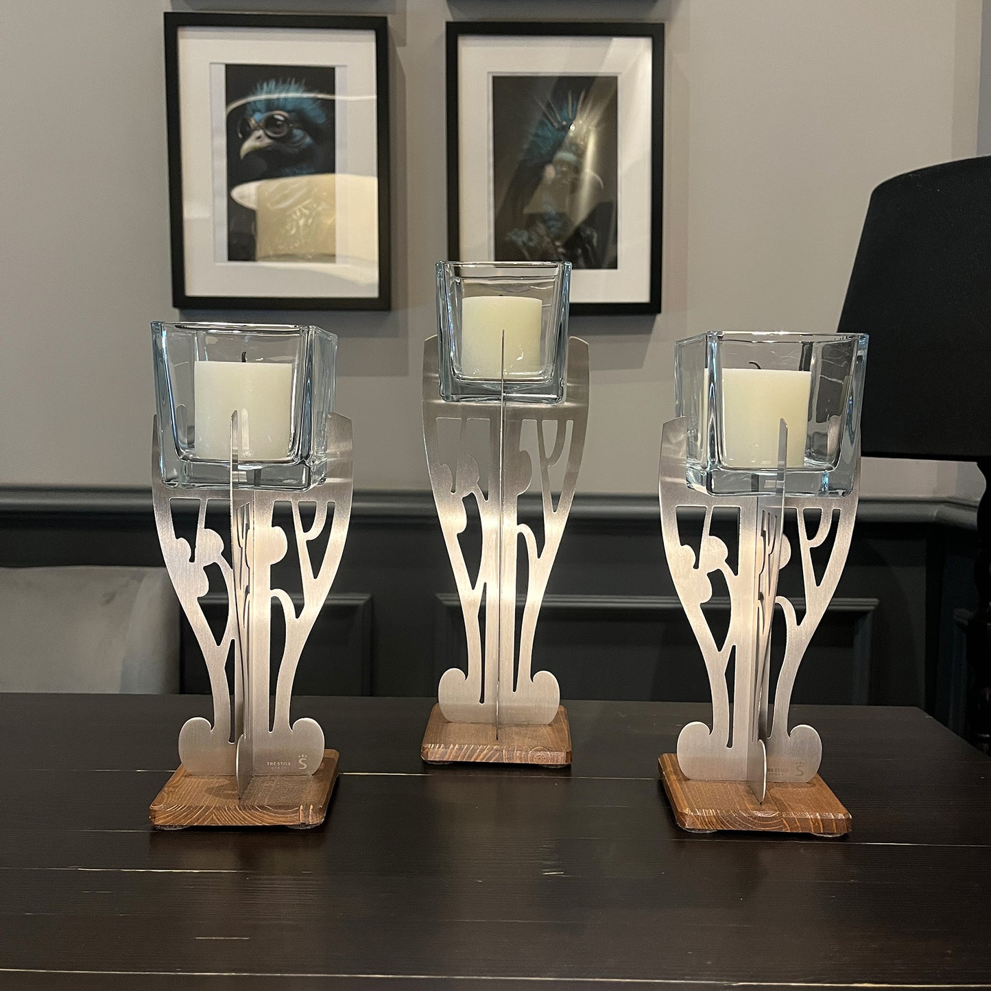 Alpha Q Auris Candle Holder