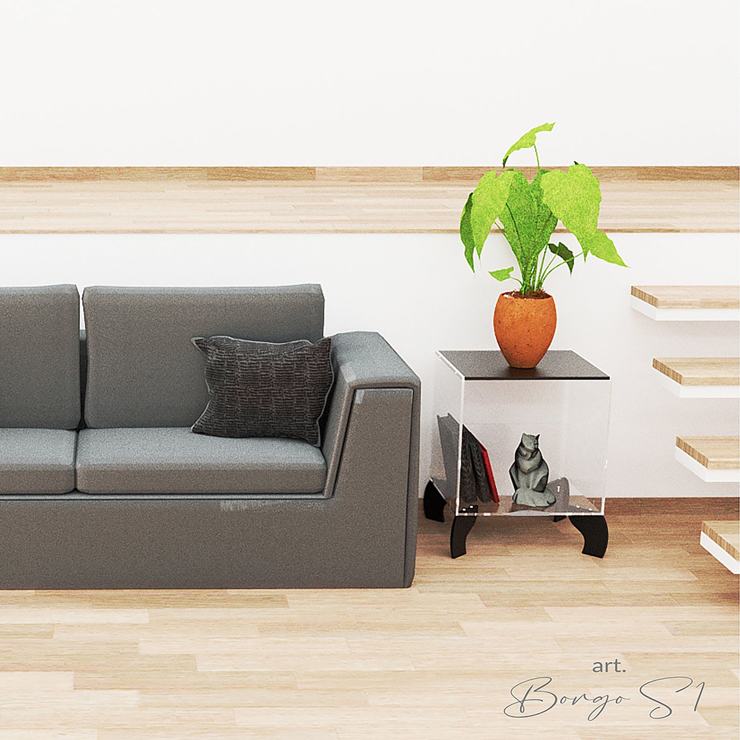 Mobiletto design Borgo S1 Domino