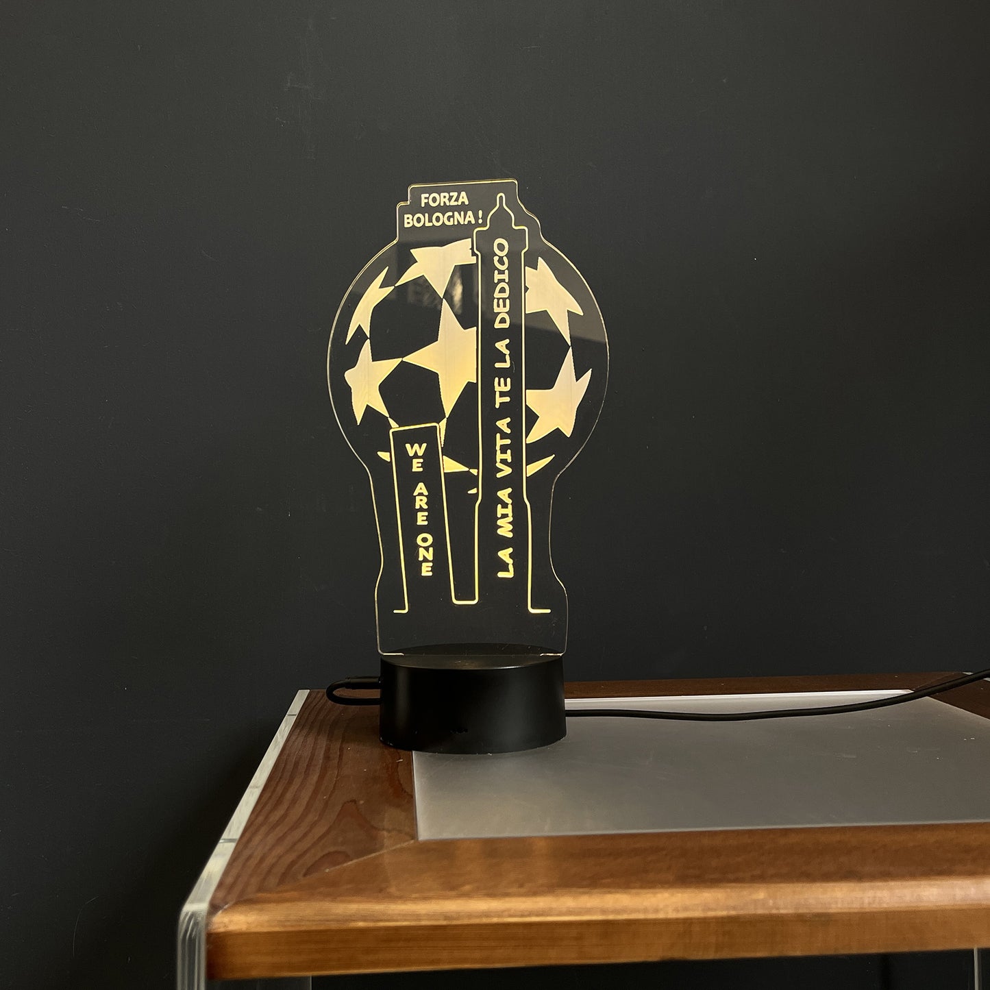 Lampada a led Fantastiled Bologna We Are One