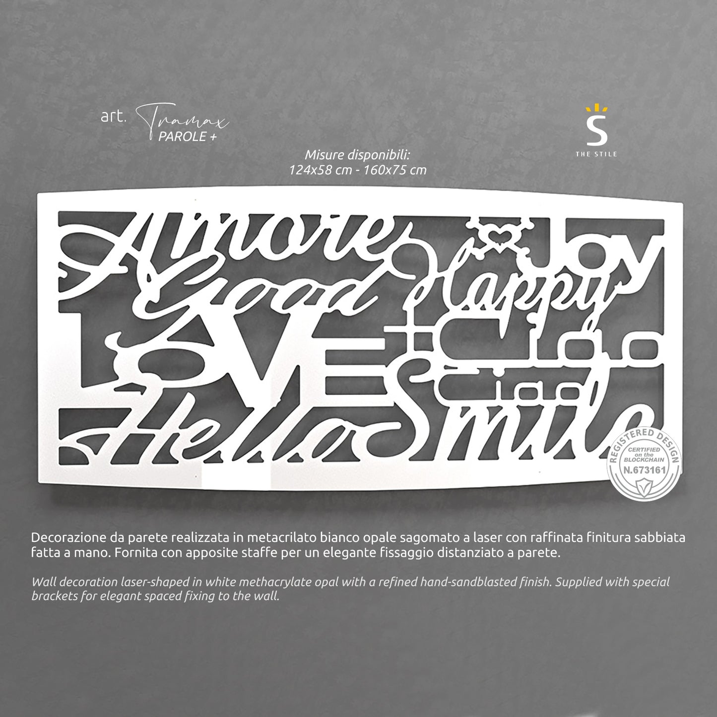 Framework design Tramax Parole+ OP