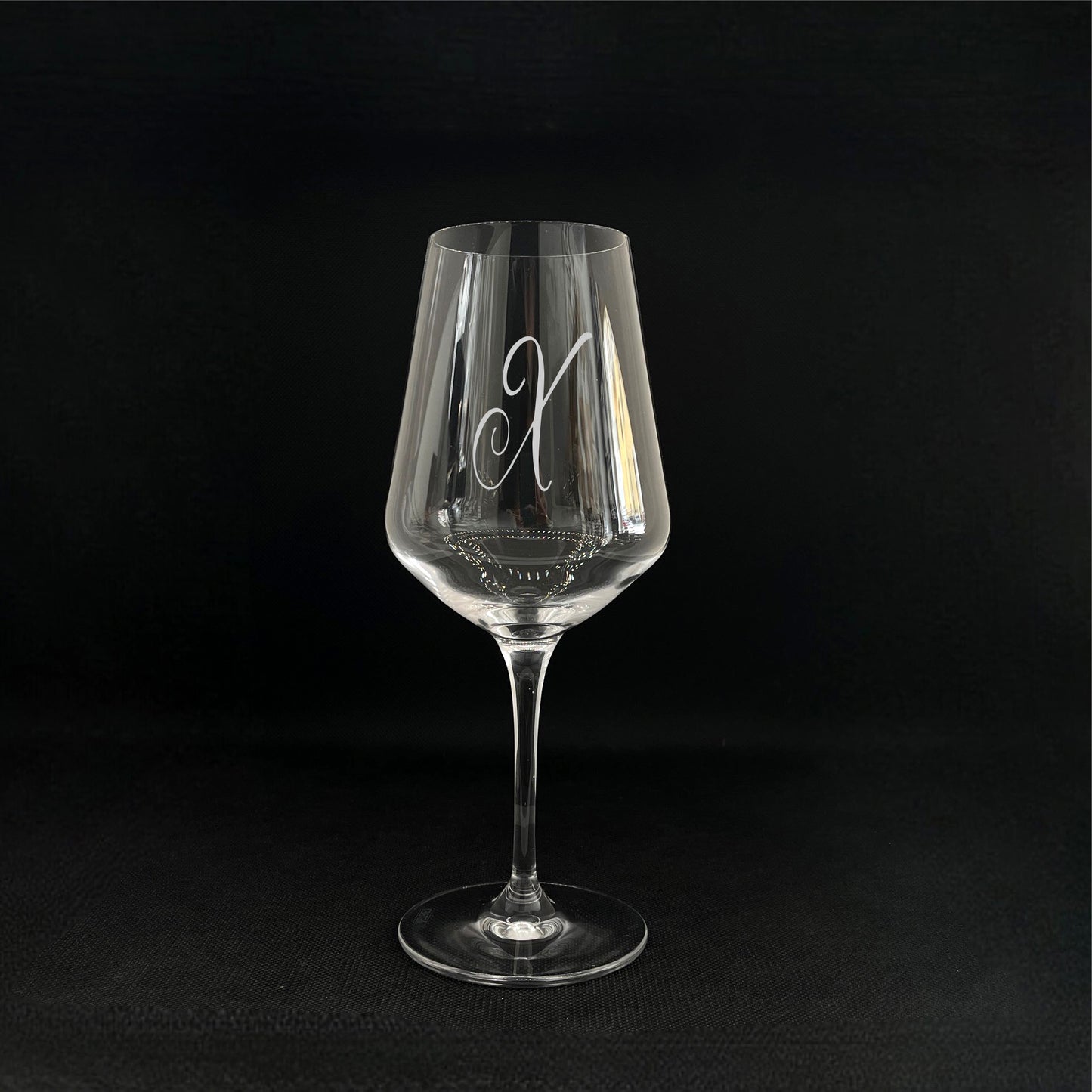 Glasses with initial