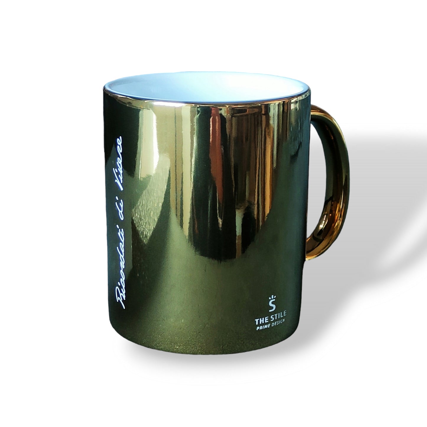 Customizable Golden Mug