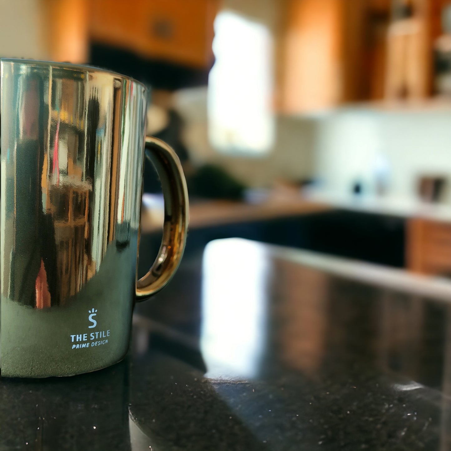 Customizable Golden Mug