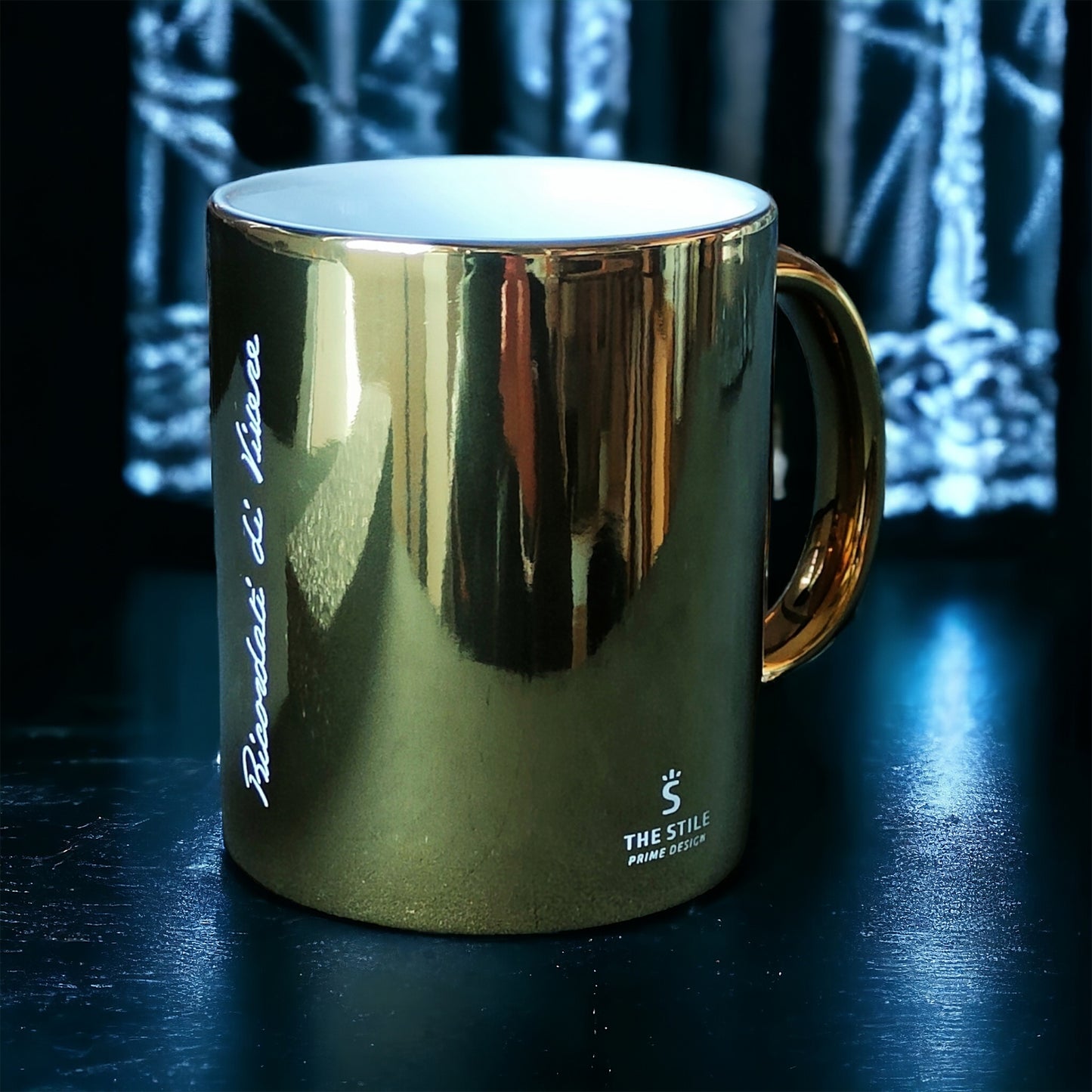 Customizable Golden Mug